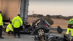 accidente hinchas river autozoom