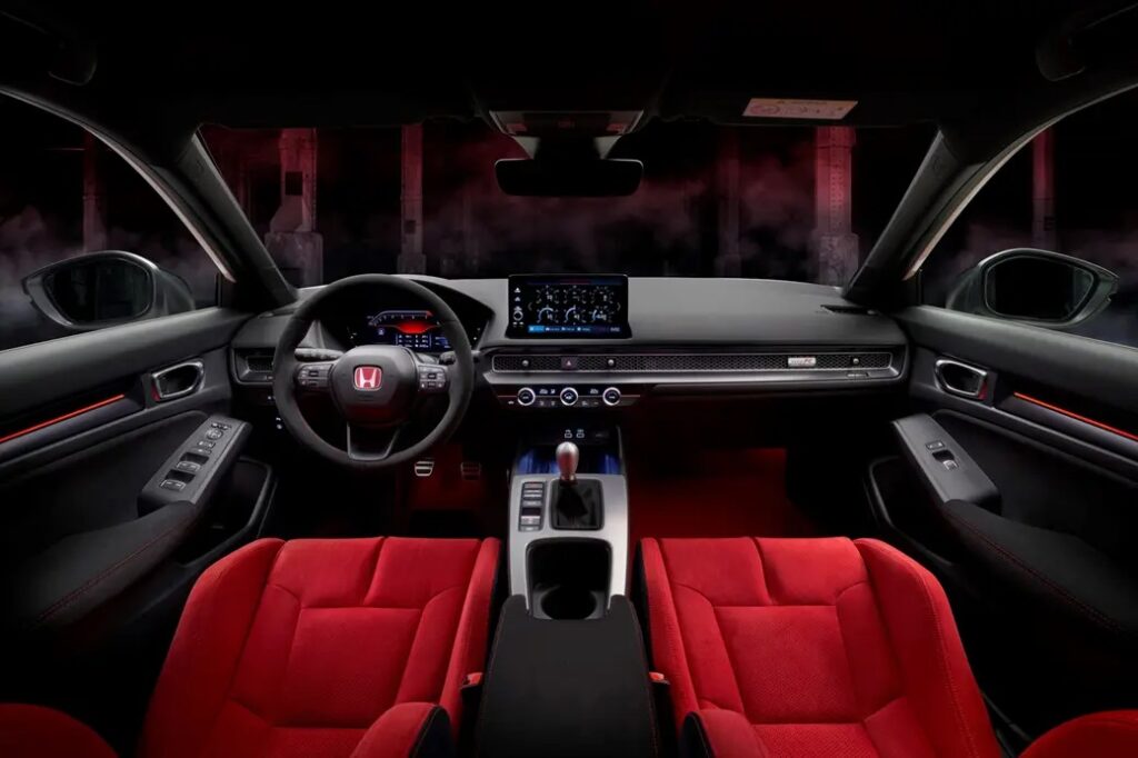 honda civic type r ultimate interior