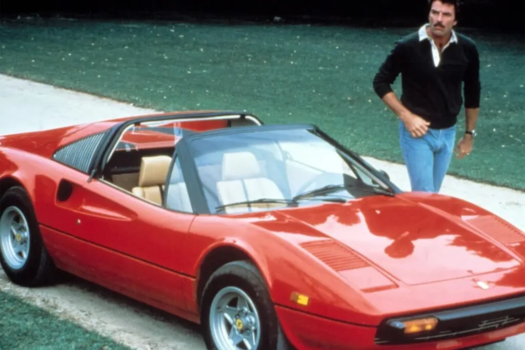 El Ferrari 308 de “Magnum”: Una leyenda con motor italiano y alma hawaiana ferrari 308 magnum