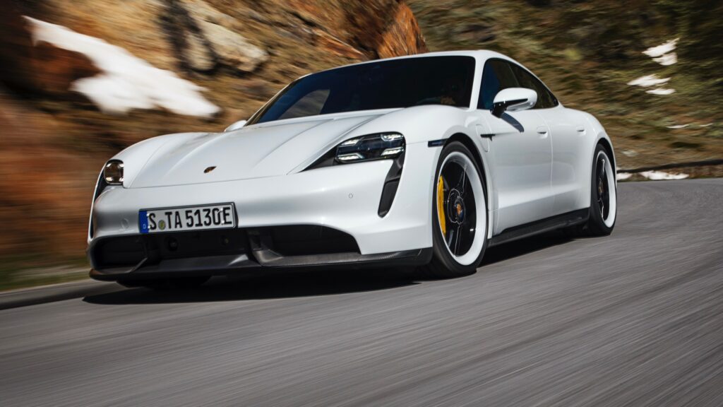 porsche taycan record