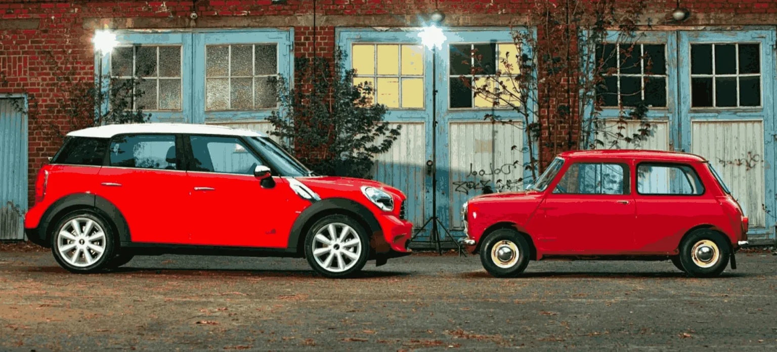 Comparacion-de-tamano-y-peso-entre-autos-modernos-y-antiguos
