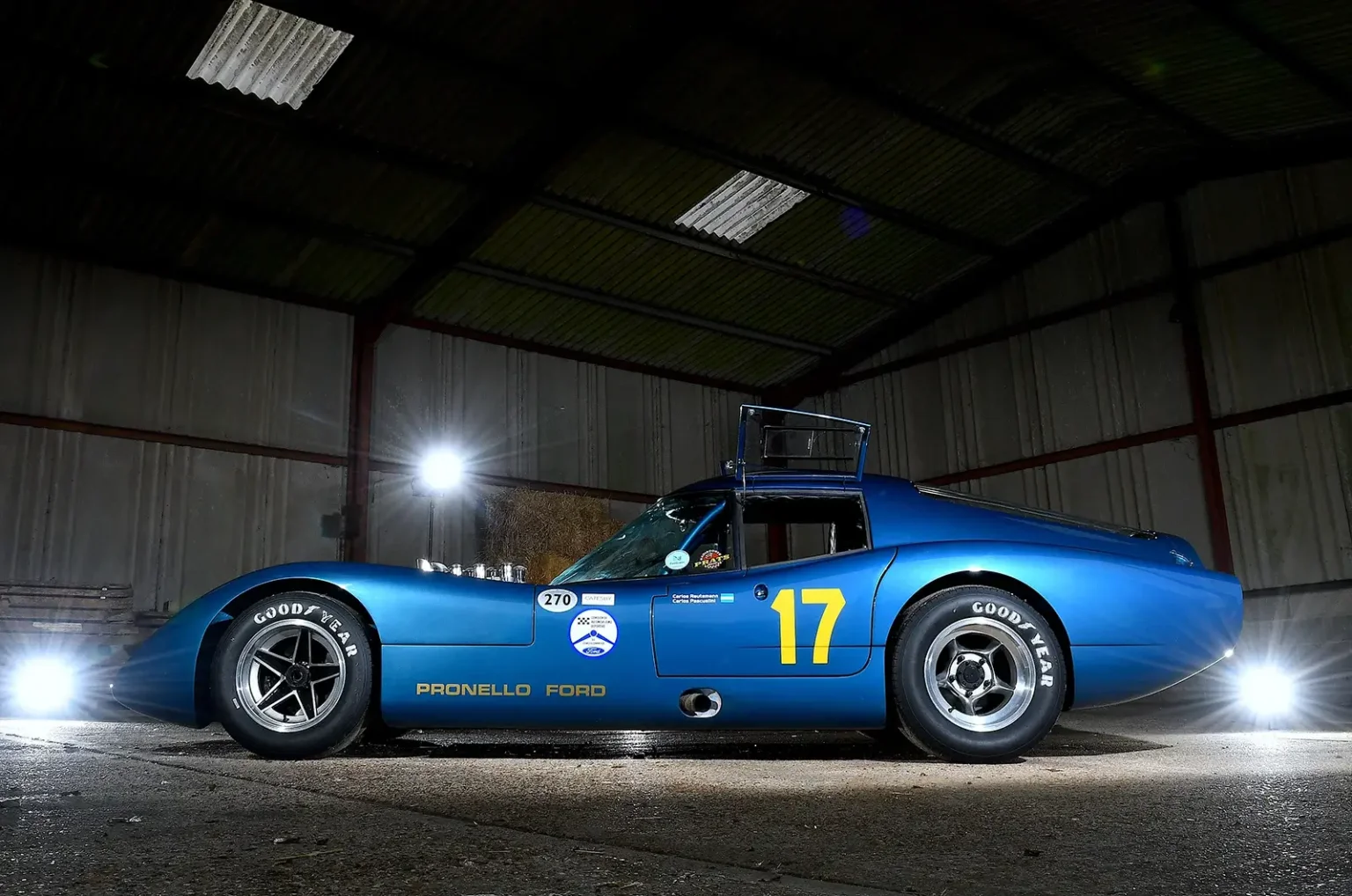 Huayra Pronello Ford: Cuando el futuro apareció en el Turismo Carretera Huayra-Pronello-Ford-costado