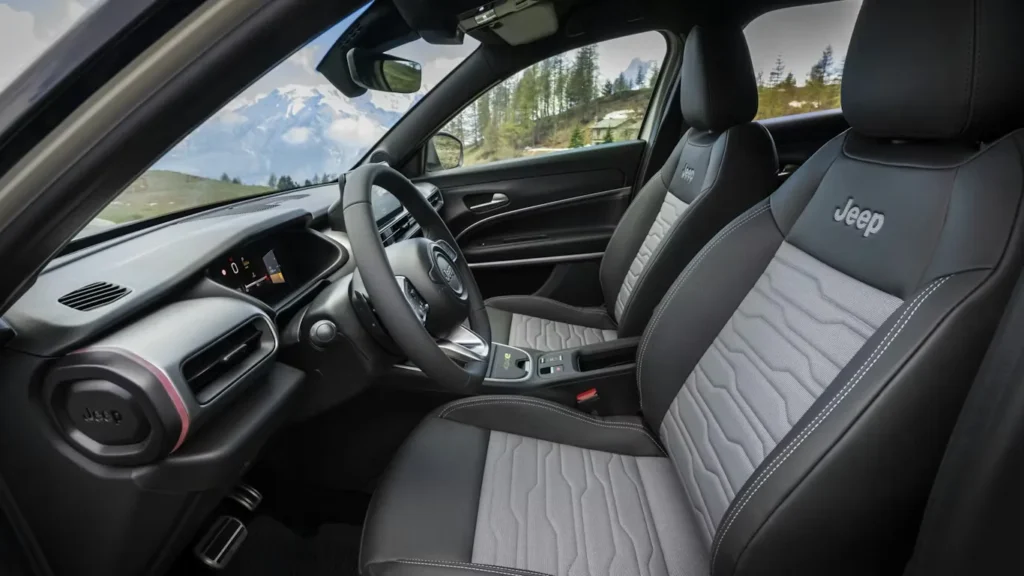 jeep avenger argentina 2026 interior