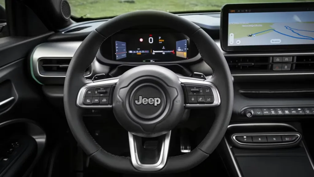 jeep avenger 2026 argentina tablero instrumentos