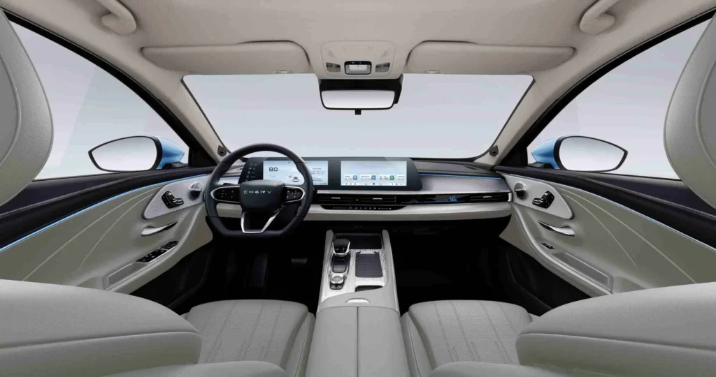 chery arrizo 8 interior