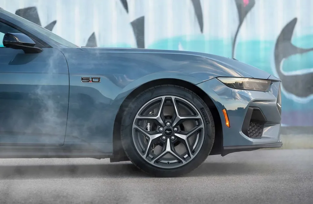 ford mustang gt performance costado