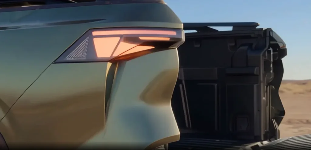 Renault confirma el nombre Niagara para su nueva pickup que fabricará en Argentina 2 renault niagara faros traseros