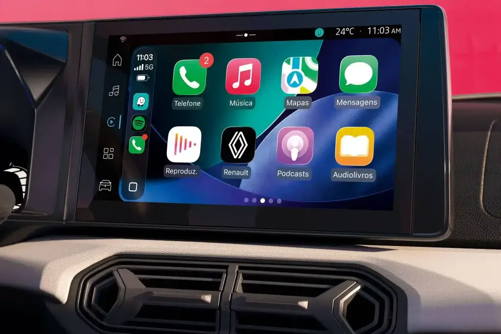 renault kwid nueva pantalla multimedia 10 pulgadas
