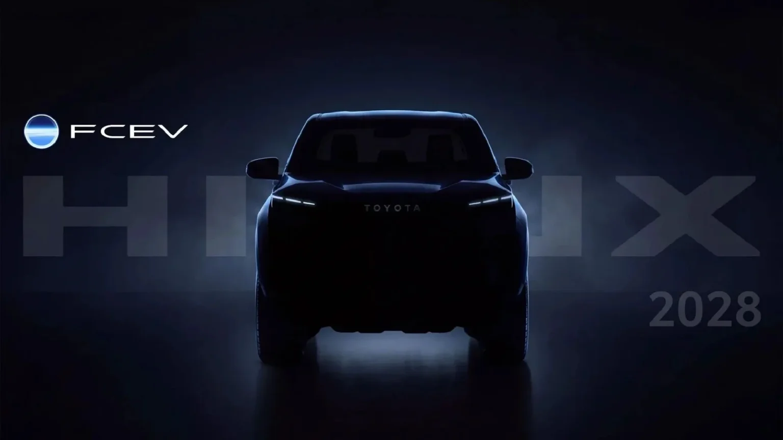 toyota hilux FCEV hidrogeno